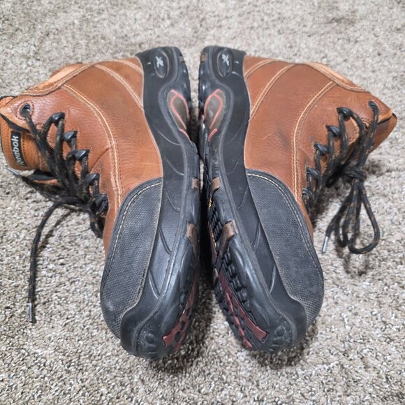 Reebok Work RB833 Men’s 11M Safety Toe Hiker Boots Brown Leather EH Slip Resista - Picture 11 of 13